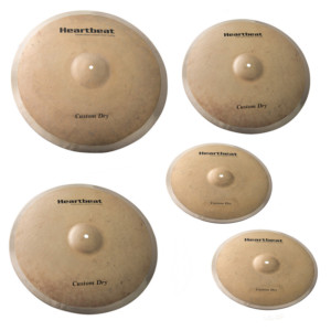 Heartbeat Custom Dry Series Cymbal Set 15/18/20/22