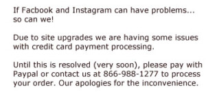Payment Issues
